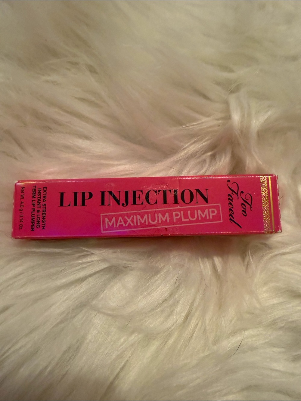 Too Faced Lip Injection Lip Gloss Plumper Yummy Bear Full Size